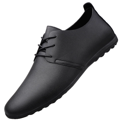 Daily casual men's leather shoes driving shoes new four-season general Doudou men's shoes outdoor lazy one-pedal men
