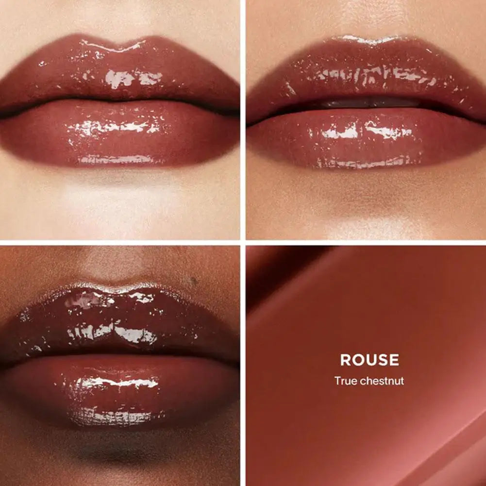 Solid Lip Gloss Mirror Lipstick Glaze Long Lasting Moisturizing Daily Beauty Makeup Refreshing Hot Pick Daily Lip Care Nourish