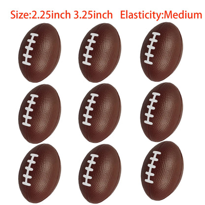6/12/20 Pcs Squishy Squeeze Balls Birthday Party Favors Goodie Pinata Filler Anti Stress Soccer Basketball  Rugby Baseball Gifts