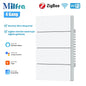 Milfra Smart Switch Zigbee WIFI Light Switch 1/2/3/4/6 Gang Voice Control Work With Alexa Google Home Tuya Control With Neutral