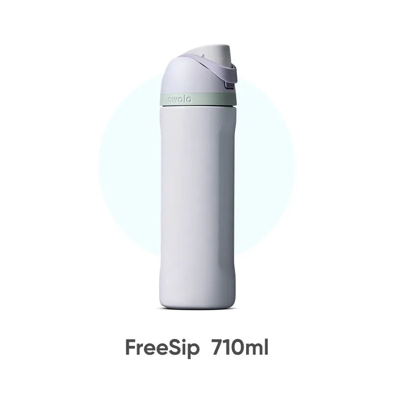 Owala portable cup, one handed open lid, large capacity water cup, straw cup, insulated cup, 710mL | Open Air