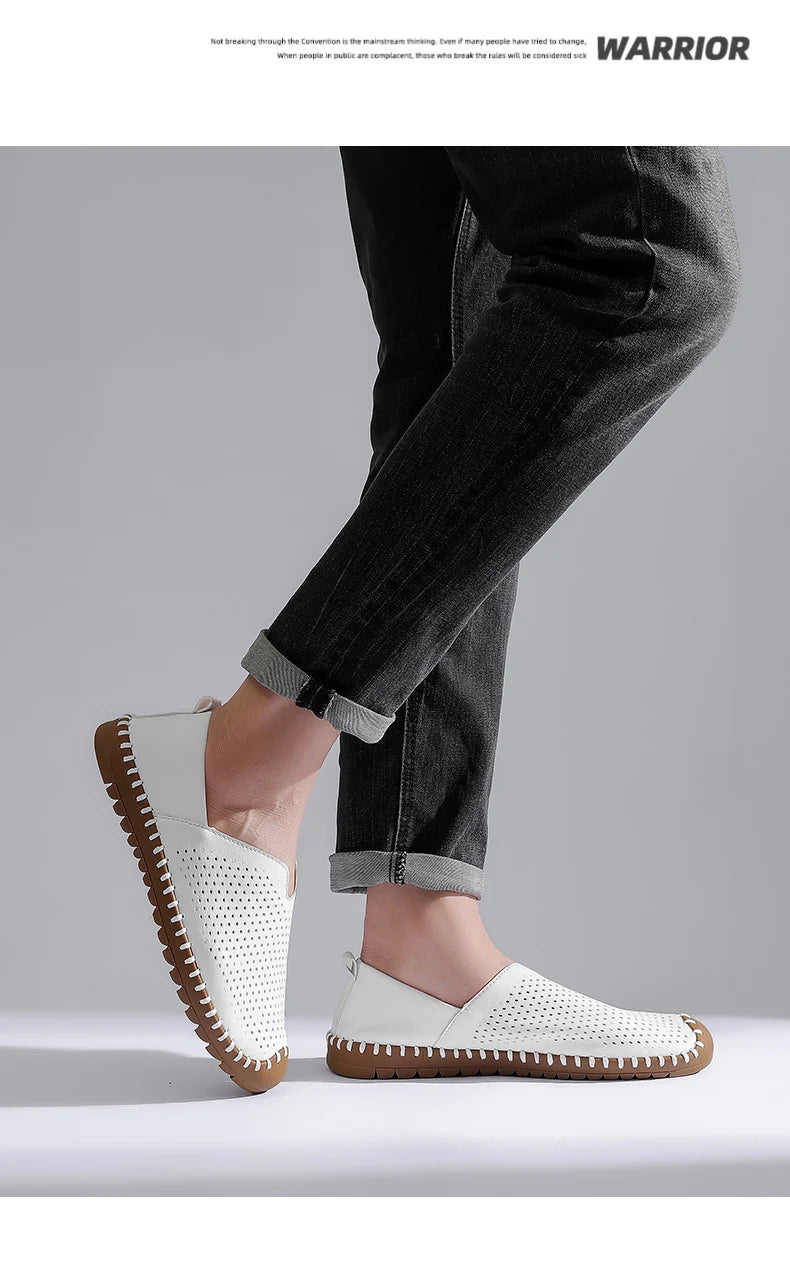 Men Shoes Handmade Casual Loafers Casual Shoes New Summer 2025 Loafers Men Zapatos De Hombre Tenis Masculino summer shoe for man