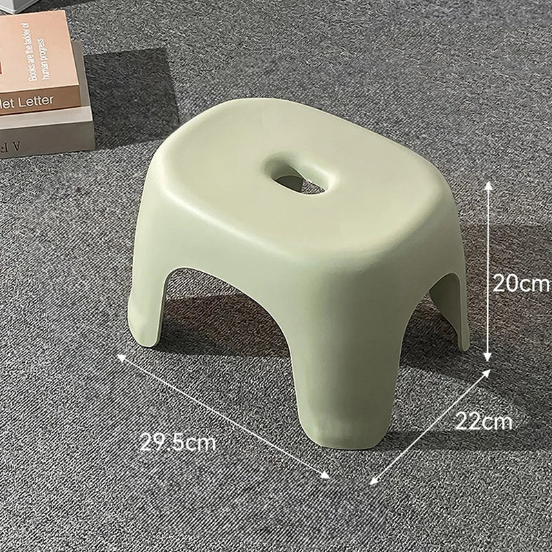 Bathroom Stools Shoe Stools Household Plastic Stool Thickened Stackable Small Benches Fishing Stool Children's Low Stool