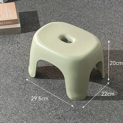 Bathroom Stools Shoe Stools Household Plastic Stool Thickened Stackable Small Benches Fishing Stool Children's Low Stool