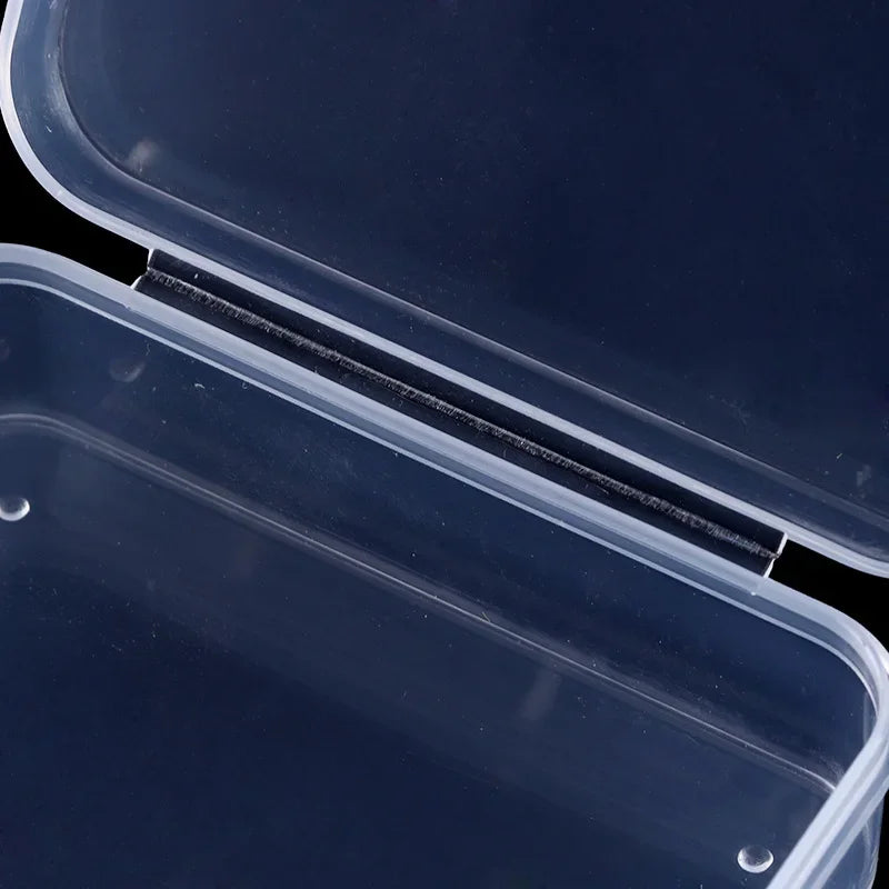 50 Transparent Storage Boxes for Arts and Crafts Parts Small Accessories Dustproof Durable Strong Jewelry Storage Case Container