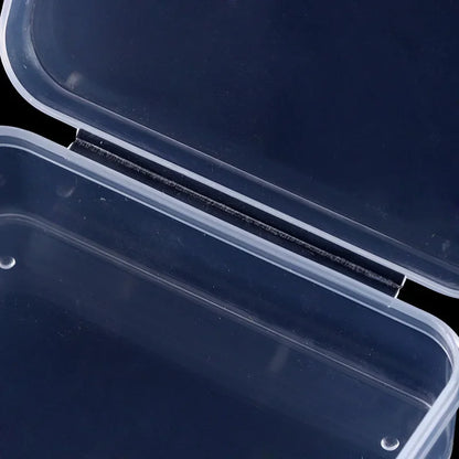 50 Transparent Storage Boxes for Arts and Crafts Parts Small Accessories Dustproof Durable Strong Jewelry Storage Case Container