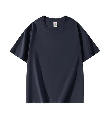 3pcs/lot Custom Workwear 100% Cotton T Shirt 220g Printed Embroidered Team Group Clothing Personalized Work Clothes Uniforms