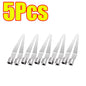 1-50Pcs Smooth Head Adjustable Soldering Repair Iron Plastic Smoothing Tip Head 45 Degree Elbow Welder Head for Welding Tools