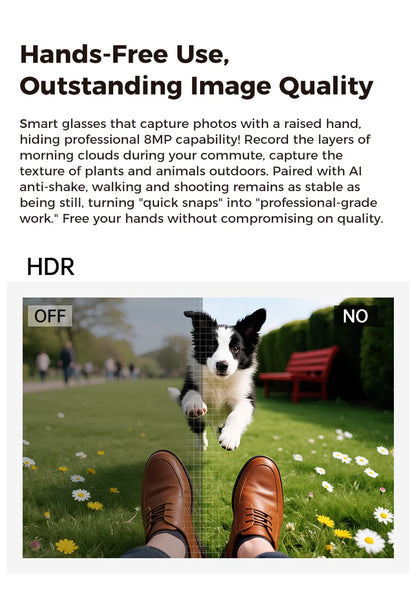2026 Smart AI Glasses 4K HD Camera M02 Ultra ChatGPT 3600mAh Charging Case Power Bank 32GB Translation Music Video Sunglasses
