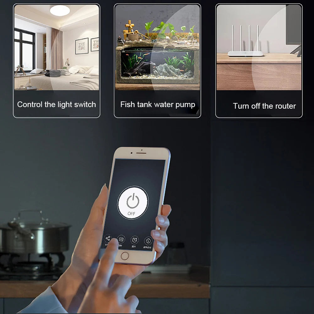 Zigbee Relay Breaker 7-32V 85-250V Switch Module Control Works With Tuya Smart Life App Alexa Google Smartthings Ewelink Hub