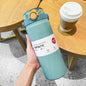 New Large Capacity Thermo Bottle with Straw Stainless Steel Thermal Water Bottle Keep Cold and Hot Thermos Cup Vacuum Flask