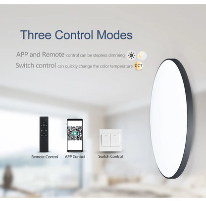 MARPOU Smart ceiling lamp led lamp for bedroom ceiling lights with Remote control Dimmable led lights for room Living room