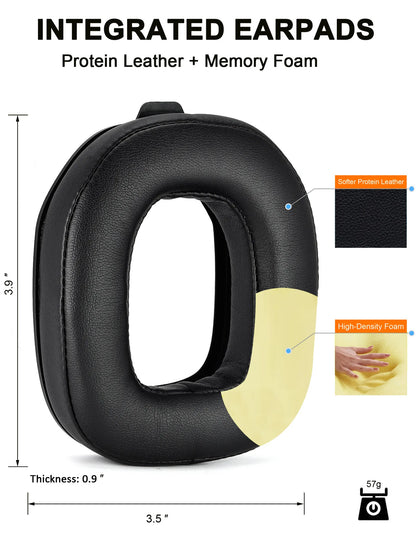 Replacement Ear Pads Earpad Cushions For Astro A40TR A40 TR Gaming Headset (Not Compatible with A50 GEN4,GEN3,GEN2,GEN1)