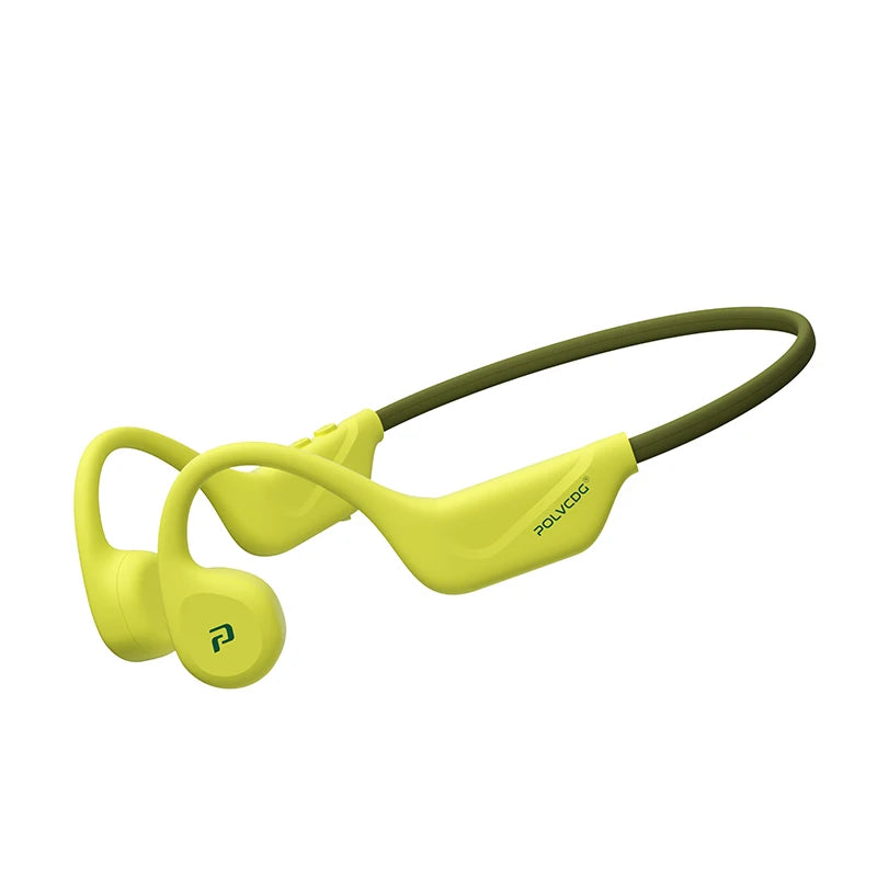 Słuchawki rowerowe z otwartym przewodnictwem kostnym POLVCDG Bluetooth 5.4 Słuchawki sportowe do biegania na świeżym powietrzu X1