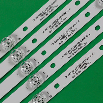 LED strip for Philips 50PUS6704/12 50PUS7504/12 50PUS6754/12 50PUS7855/12 LB-GM3030-GJ0D22505X9AMB2-2-J TPT500B5-U1T01.D