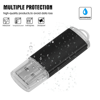 Spersonalizowane logo 100% Realna pojemność Metalowy pendrive USB 2.0 Pamięć Flash Pendrive 4GB 8GB 16GB 32GB 64GB Upominki Hurtowe Dysk Przenośny