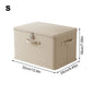 Large Storage Box with Lock Stackable Storage Container Secure with Handle Locking Organizing Bin Washable Shelf Baskets for