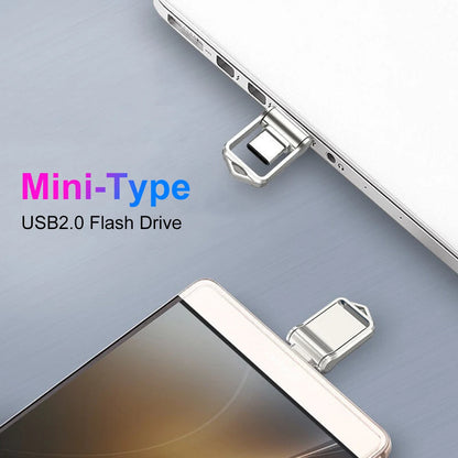 USB Flash Drive 16gb 32GB OTG Metal USB 2.0 Pen Drive Key 64GB Type C High Speed pendrive Mini Flash Drive Memory Stick