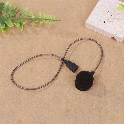 Motorcycle Helmet Bluetooth Intercom Microphone 3.5mm Speaker for Cardo Freecom Spirit Soft Wire Hard Wire Compatible