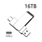 Metal Pendrive 2TB USB 3.0 Type-C Interface High Speed Pen Drive 8TB 4TB Large Capacity Mechanical Style Memoria USB 16TB U Disk