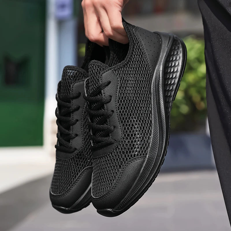 Men Shoes Mesh Breathable New Casual Shoes Men Sneakers Light breathable Walking Tenis Shoes Zapatillas Hombre Size 39-46