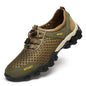 Breathable Mesh Summer Men Platform Sneakers Lightweight Casual Loafers Shoes for Running Tennis Hiking Outdoor Daily Wear