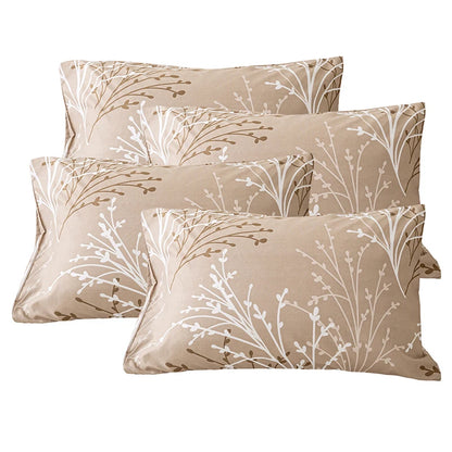 2pcs/4pcs Floral Pattern Pillow Cover Set (Pillow Inner Not Included), Soft & Comfortable, Suitable For All Seasons