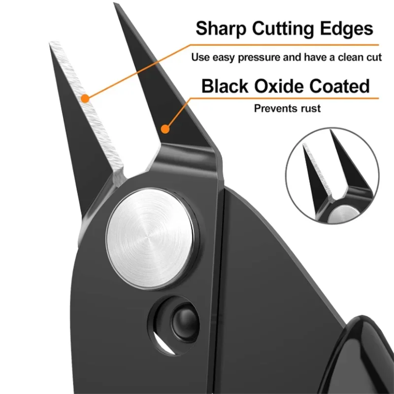 Cutting Plier Electrical Wire Cable Cutter Metal Side Snips Flush Pliers Convenient Durable Tool