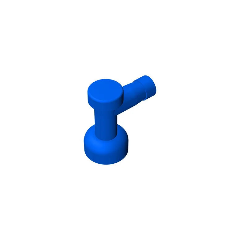 20PCS Puzzle Particle 4599 Tap 1x1 Faucet Building Blocks With Hole In Nozzle End Bricks DIY Toy Children Gifts