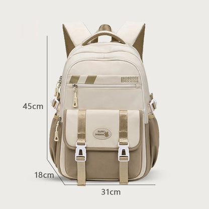 New School Bag with High Appearance Level Junior High School Backpack Large Capacity Primary School Backpack Ins Wind