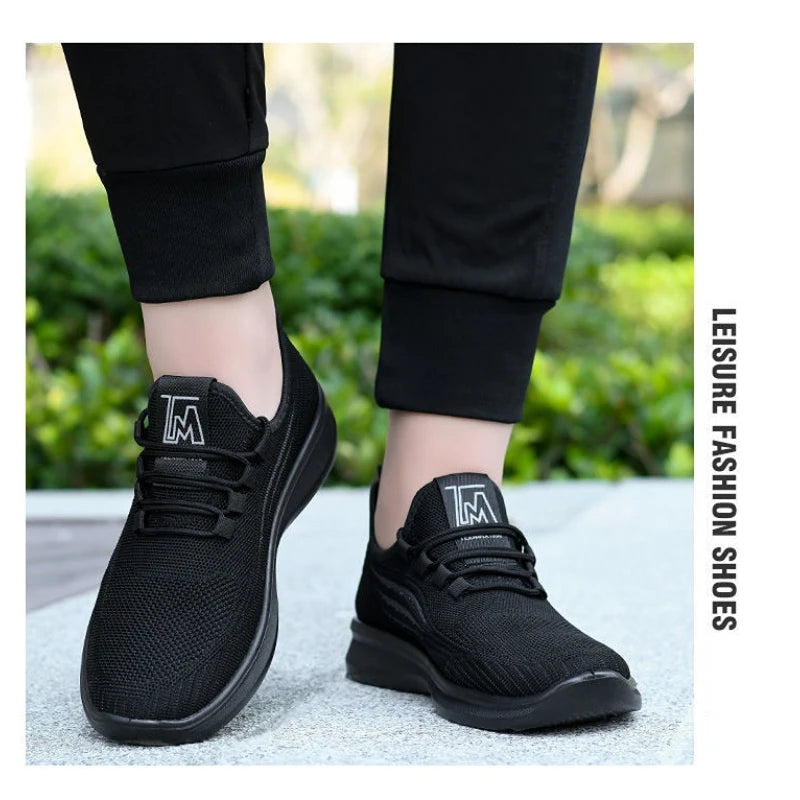 Men's Casual Sneakers Summer Breathable Flat Shoes Lightweight Affordable Free Shipping Shoes