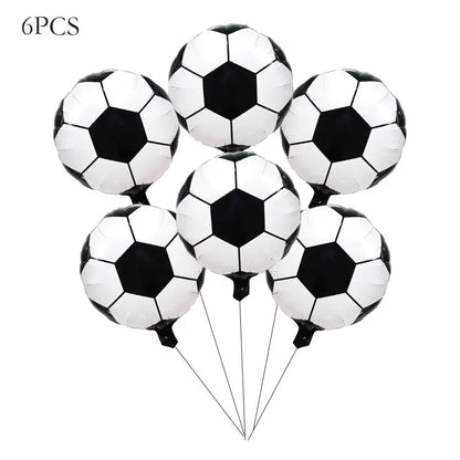 Football Birthday Decoration Party Supplies Tableware Balloons Set Candy Gift Boxes Football Birthday Gifts Kids Birthday Favors