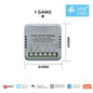 MOES Tuya ZigBee Smart Switch Module Electricity Consumption Monitor Timer Diy Breaker Light Switch 1 Gang Support Alexa Google