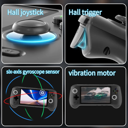 ANBERNIC RG556 Handheld Games Console 5.48'' AMOLED 1080*1920 Screen Android 5500mAh Portable Video Games Player AI Assistant