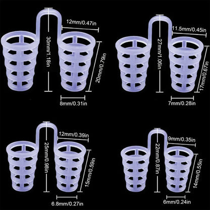 Anti Snore Nasal Dilators Breathe-Easy Stop Snoring Cones Congestion Aid Sleeping Aid Equipment Stop Snoring Nasal Dilators