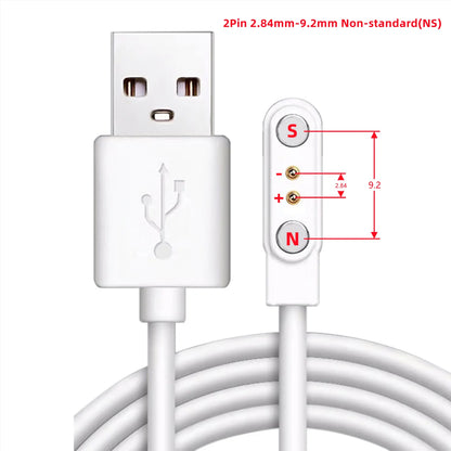 Aishi Magnetyczny kabel ładujący USB, ładowarka, adapter zasilania do inteligentnego zegarka, opaski sportowej, wyciskarki, słuchawek, szczoteczki do zębów, urządzeń kosmetycznych