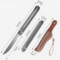 M390 Mechanical Folding Knife - Multi-Function Portable Chef Knife Kitchen Fruit Knife, Camping & Everyday Carry