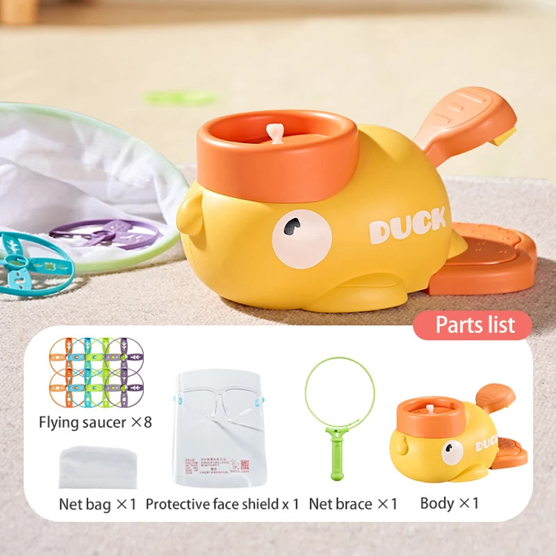 Foot Step On Flying Disc Air Rocket Launcher Saucer Jump Sport Game Elephant Duck Style Outdoor  Propeller Garden Children Toy