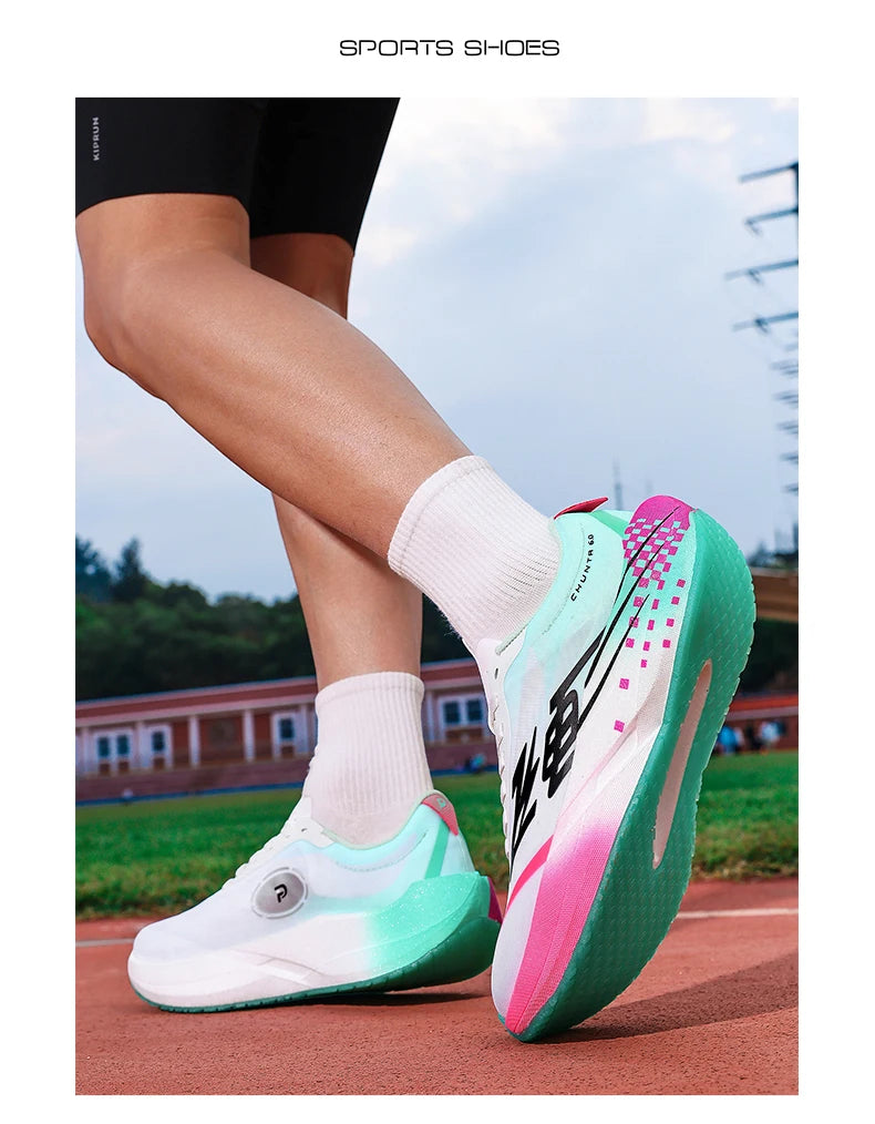 Marathon Men Running Shoes Carbon Board Speciality Sports Breathable Lightweight Women's Comfortable Chunta Athletic Sneakers