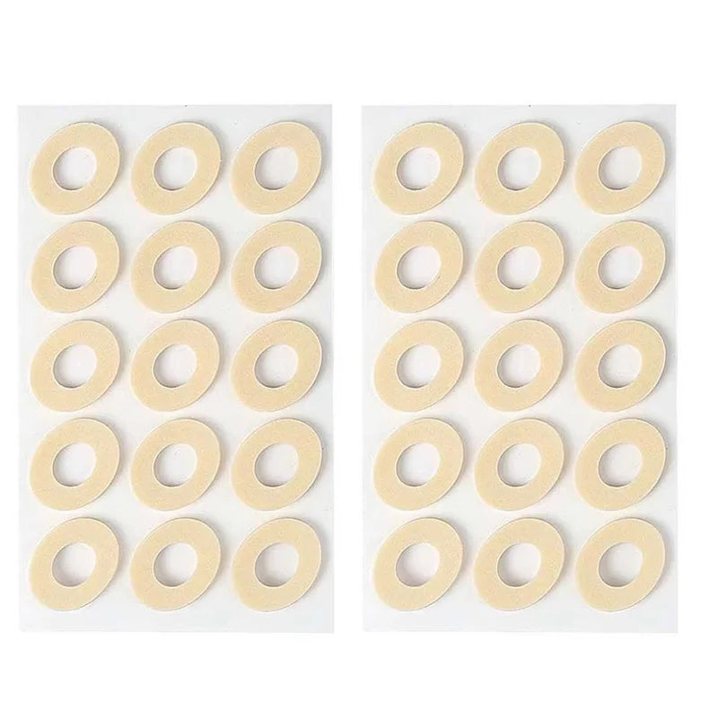 Sleeve Pads Pedicure Tools Latex Toe Pads Callus Cushions Pads Bunion Protector Foot Corn Bunion Pads Foot Anti-wear Sticker