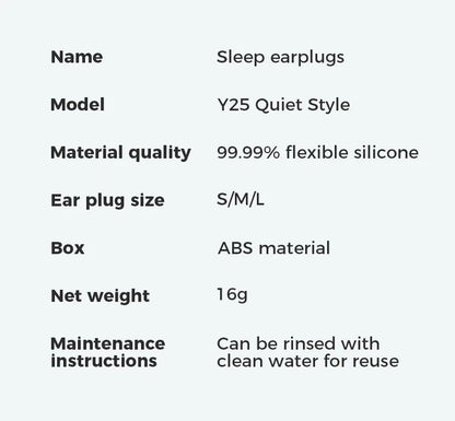 Ear Plugs for Sleeping,Sleep aid,Noise Reduction Super Soft Reusable,Hearing Protection Anti noise earplugs for Travel Work