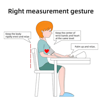 USB Digital Sphygmomanometer Medical Health Detector Home Upper Arm Blood Pressure Measur Adult kid Pulse Monitor