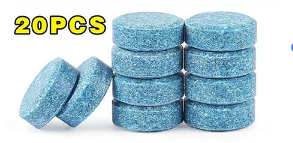 Solidny środek czyszczący do szyb samochodowych w tabletkach musujących, automatyczne wycieraczki, tabletki do czyszczenia szkła, skoncentrowany detergent