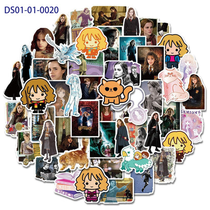 Harry Potter Theme Party Favors Gifts Bag Slap Bracelets 50pcs Stickers Keychains Birthday Souvenir Supplies Classroom Rewards