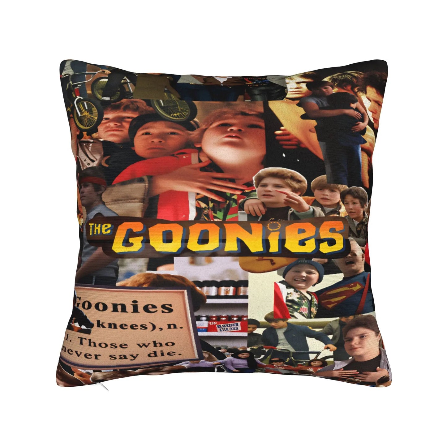 Goonies Chocolate Slot and Gordi Pillow Case  Comfy Pillow Cover Novelty Cushion Cover For Living Room Bed Chair