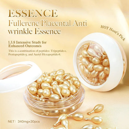Hyaluronic Acid Capsules Serum Repair Moisturizing Face Serum Anti-Wrinkle Firming Brighten Deeply Nourishes Firming  Skin Care