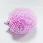 Hedgehog Balls Glitter Sensory Fidget Toys for Adults Funny Cute Squeeze Stress Relief Toys Birthday Party Favors Pinata Filler