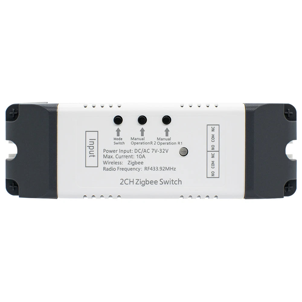 Alexa Smart Switch Zigbee Smart Home 2/1 Channels 220V 7-32V 85-250V 10A Relay Module Work With Alexa/Google Assistant