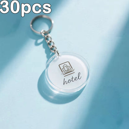 Wholesale Custom Logo Keychains – Bulk Acrylic Key Rings for Business, Events & Promotional Keyring Packs