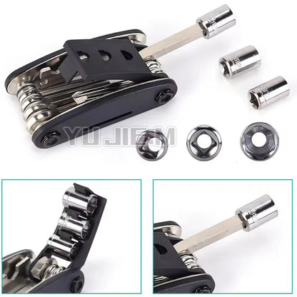 For Honda ADV150 ADV160 ADV350 ADV 150 160 350 Motorcycle Accessories 16 in 1 Multi Repair Hex Spoke Cycle Screwdriver Set Tools